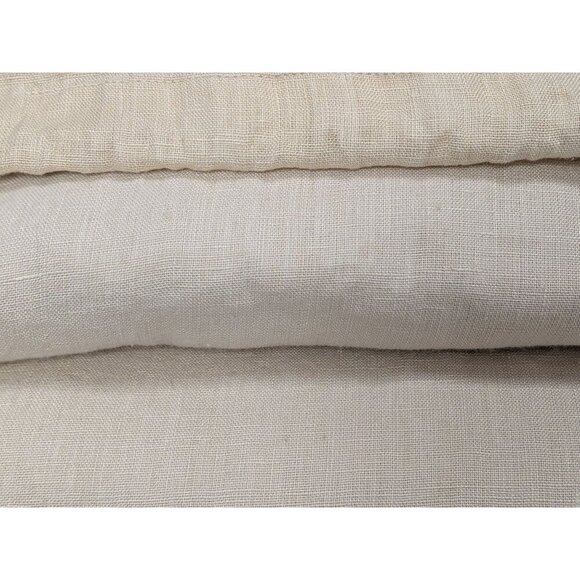 Quince 100% European Linen Duvet Cover 1PC Color Oat Size King/Cal -NEW- - Picture 4 of 8